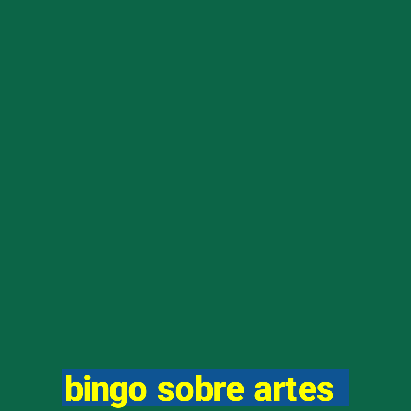 bingo sobre artes